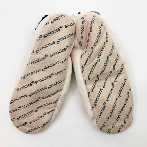 NWT Snoozies Women's Feeling Foxy Slippers Medium 7/8 Light Beige - Picture 5 of 6